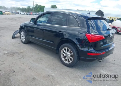 2012 Audi Q5 2.0T Premium from USA, damaged, VIN WA1CFAFP3CA046923